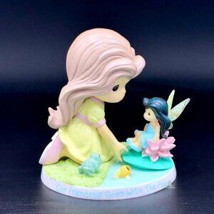 Rare HTF Precious Moments 'Our Friendship Goes With The Flow' Figurine